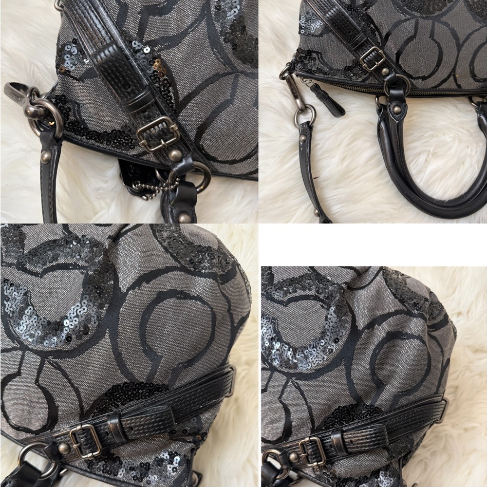 Vintage Coach Madison Sophia Clover Satchel #15946 - Picture 10 of 10